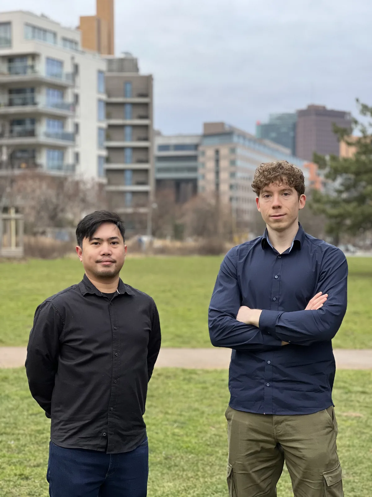 Teknify founders Dries and Jirffey, in Berlin